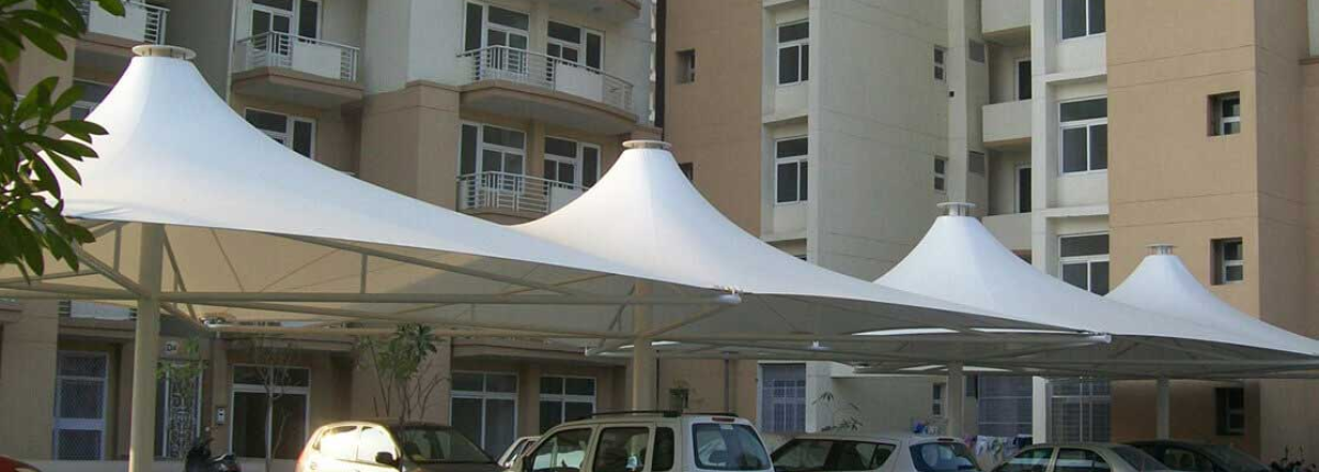 Tensile Car Parking Shed Structure