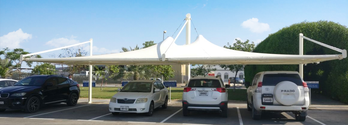 Tensile Car Parking Structure Design