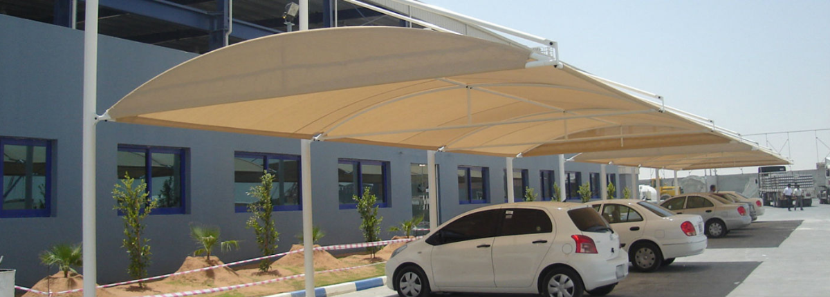 Tensile Car Parking Shade